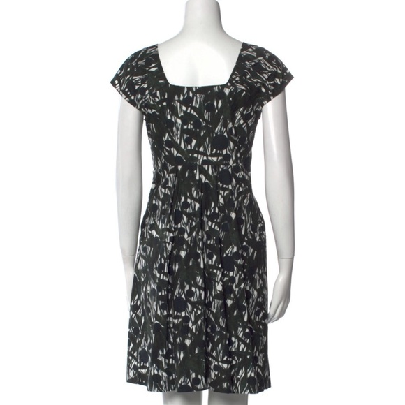 MARNI Short Sleeve Cool Cotton A Line Dress - Picture 3 of 10